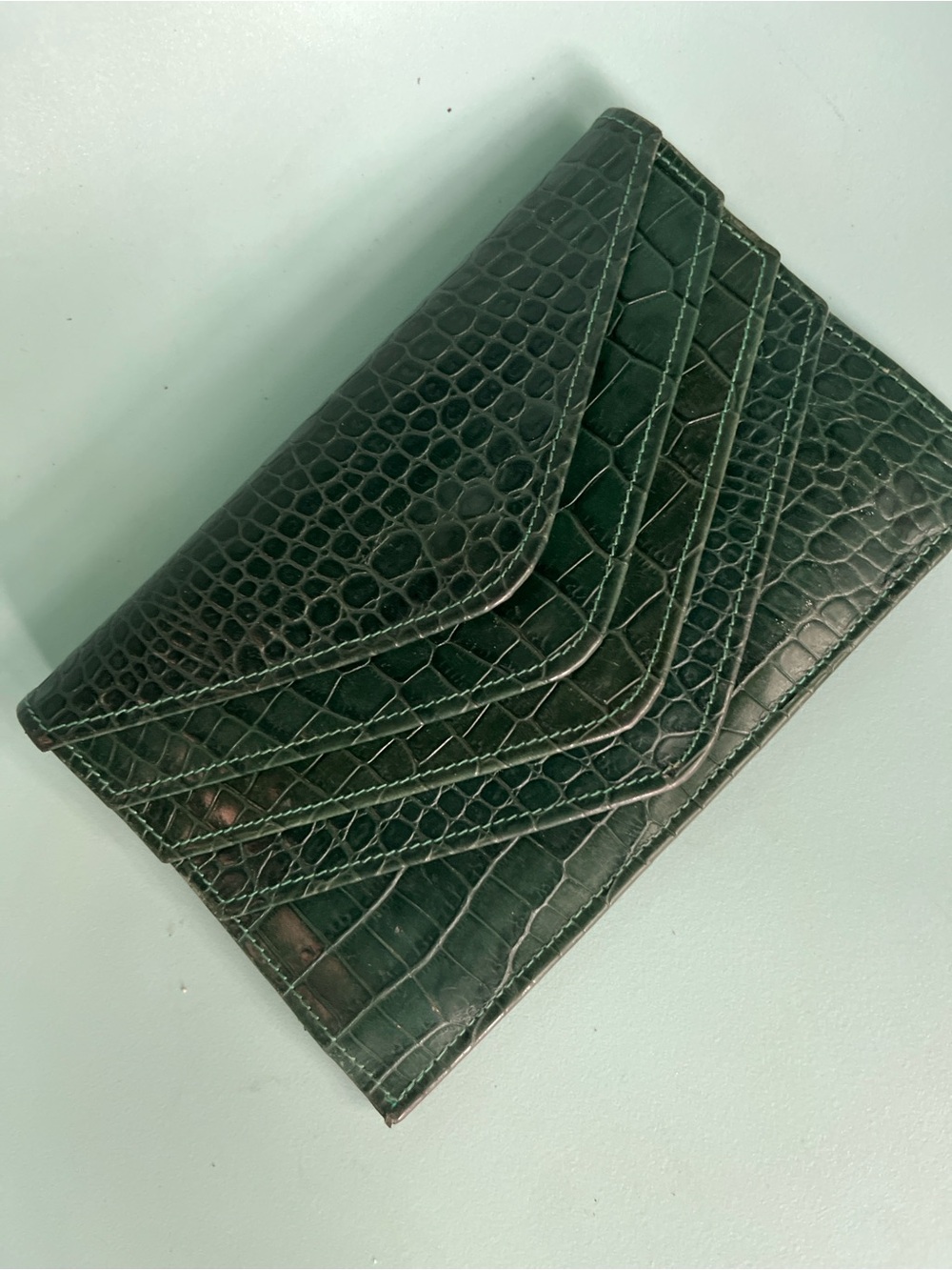 Artbag New York Embossed Crocodile Wallet
